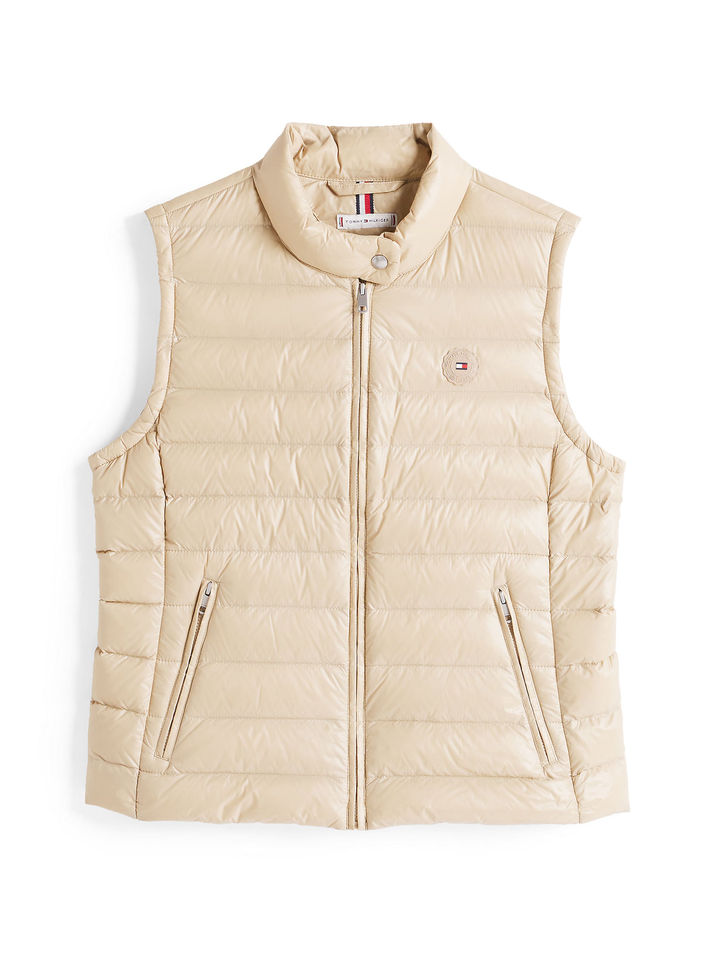 TOMMY HILFIGER Vest in Beige: front