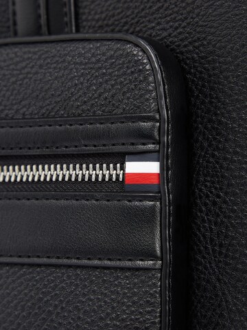 TOMMY HILFIGER Laptoptáskák 'Central' - fekete