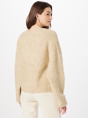 Missguided Sweter w kolorze beżowy