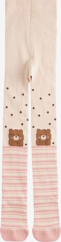 Collant 'Rich Bear Character' di Next in rosa: frontale