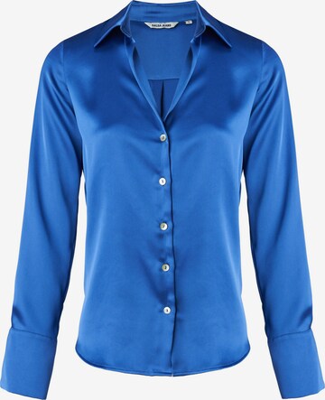 Salsa Jeans Blouse in Blauw: voorkant