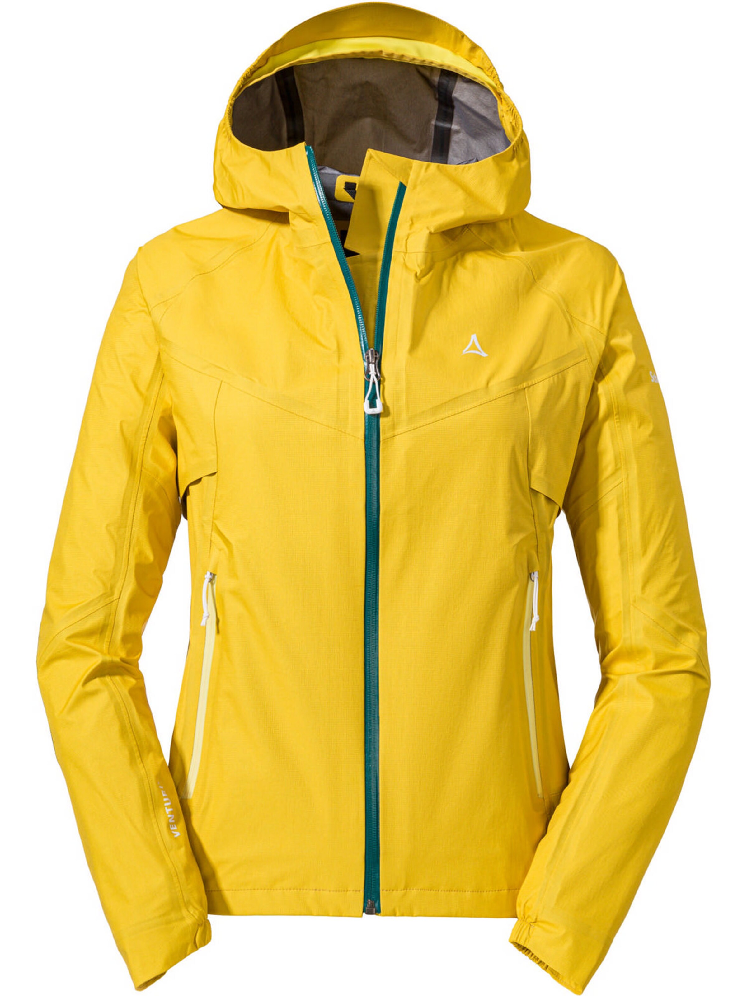 Schöffel Outdoorjas 'Ryten' in Geel: voorkant