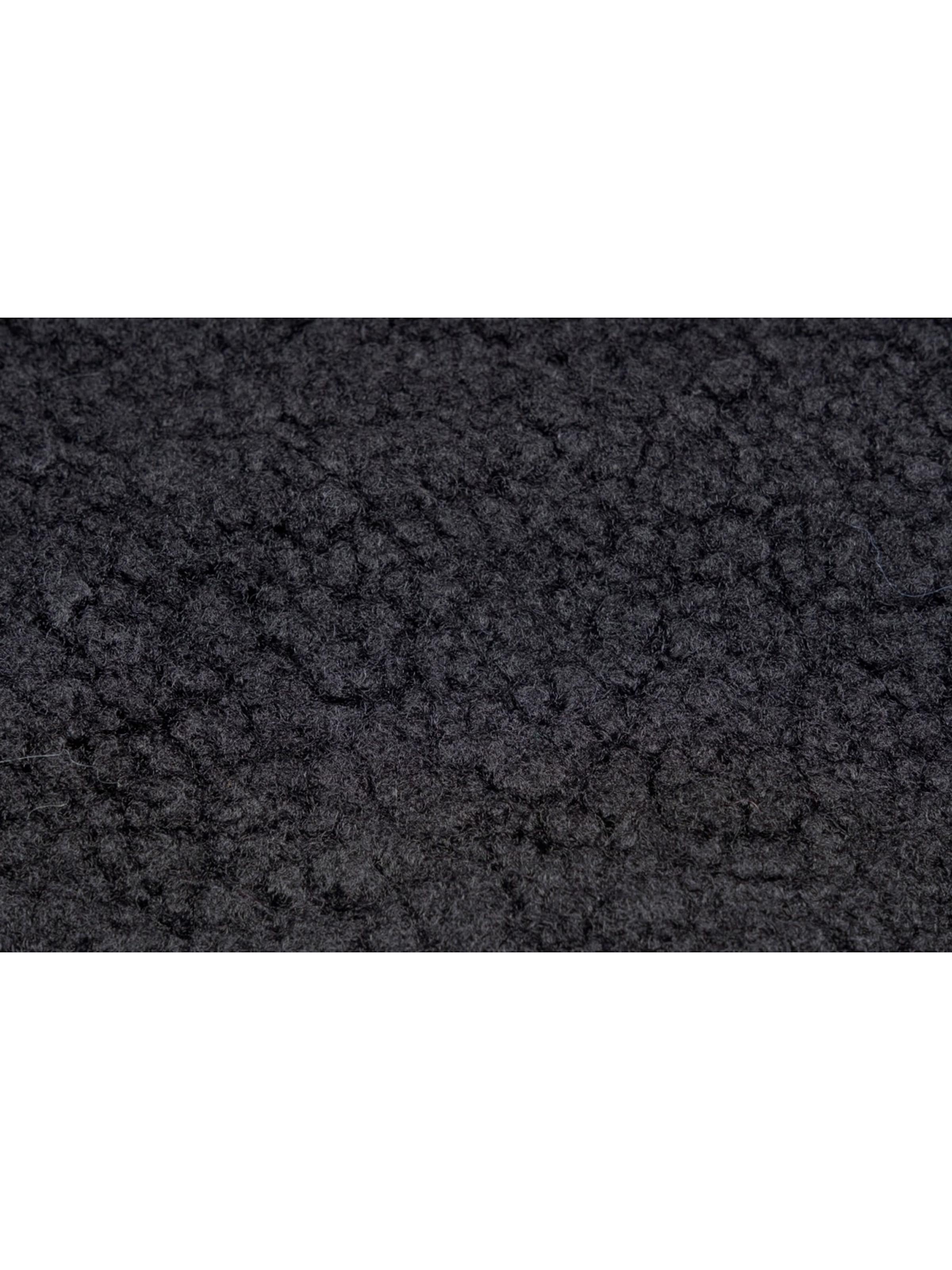 styleBREAKER Shoulder Bag 'Teddyfell Beuteltasche' in Black