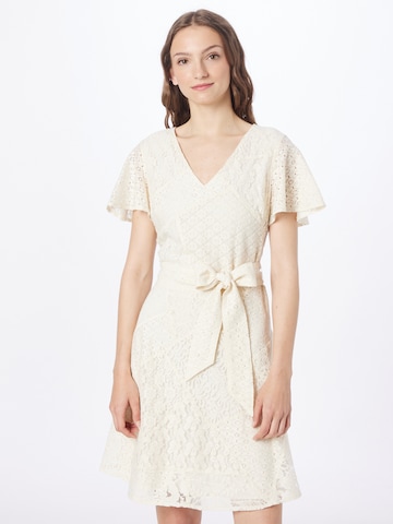 Robe Lauren Ralph Lauren en beige : devant