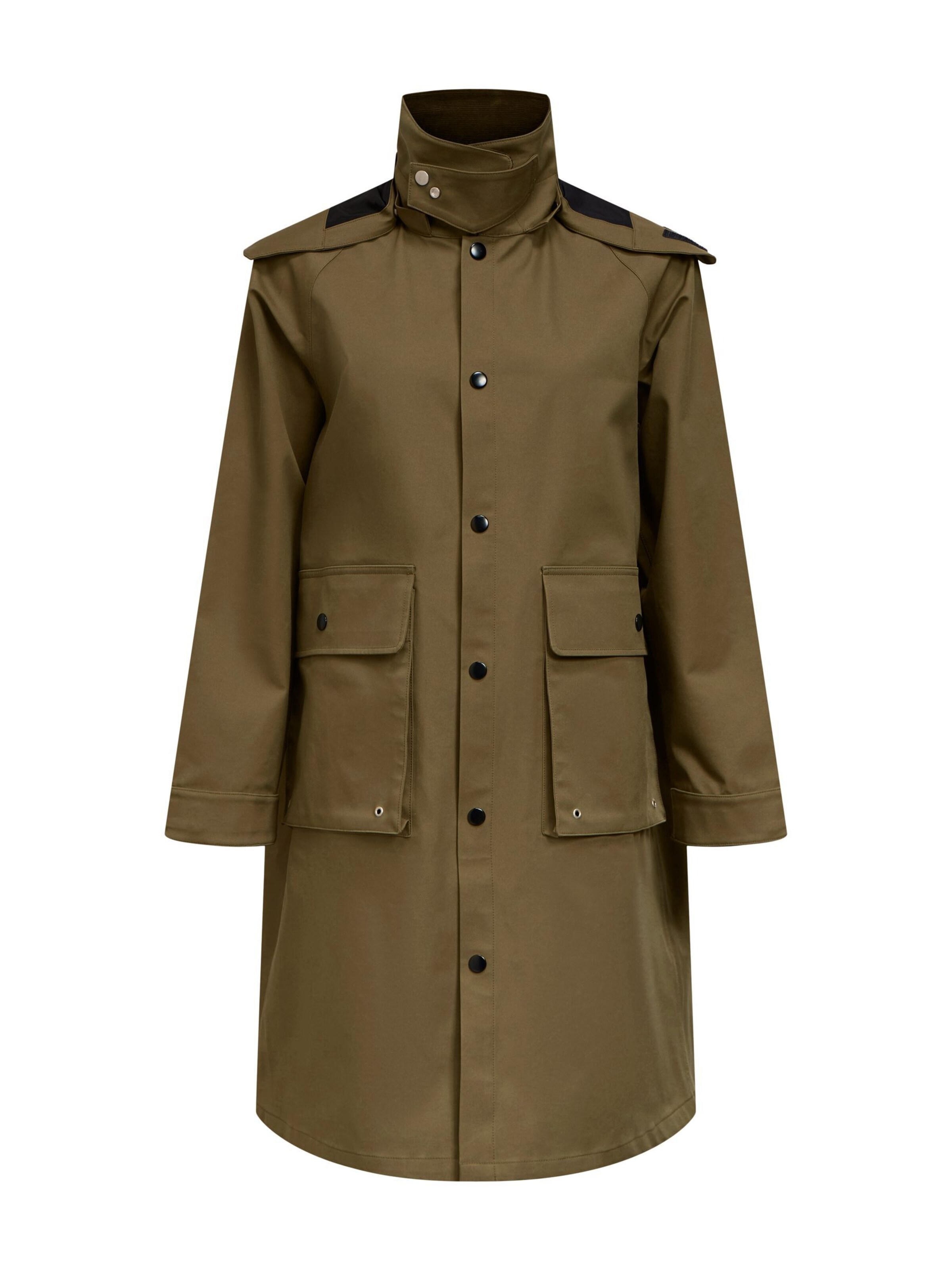 OBJECT Tussenmantel 'OBJViolet' in de kleur Olijfgroen, Productweergave