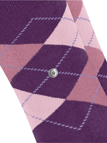 BURLINGTON Socks 'Everyday Argyle' in Purple