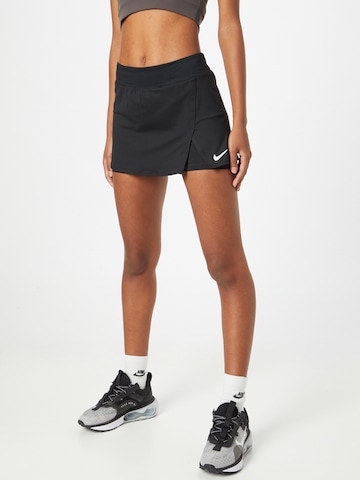 NIKE Sports skirt in Black: front
