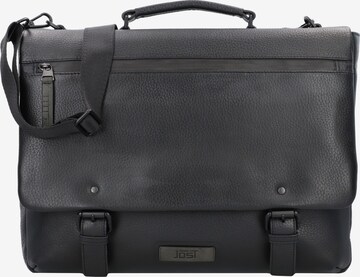 JOST Document Bag 'Stockholm' in Black: front