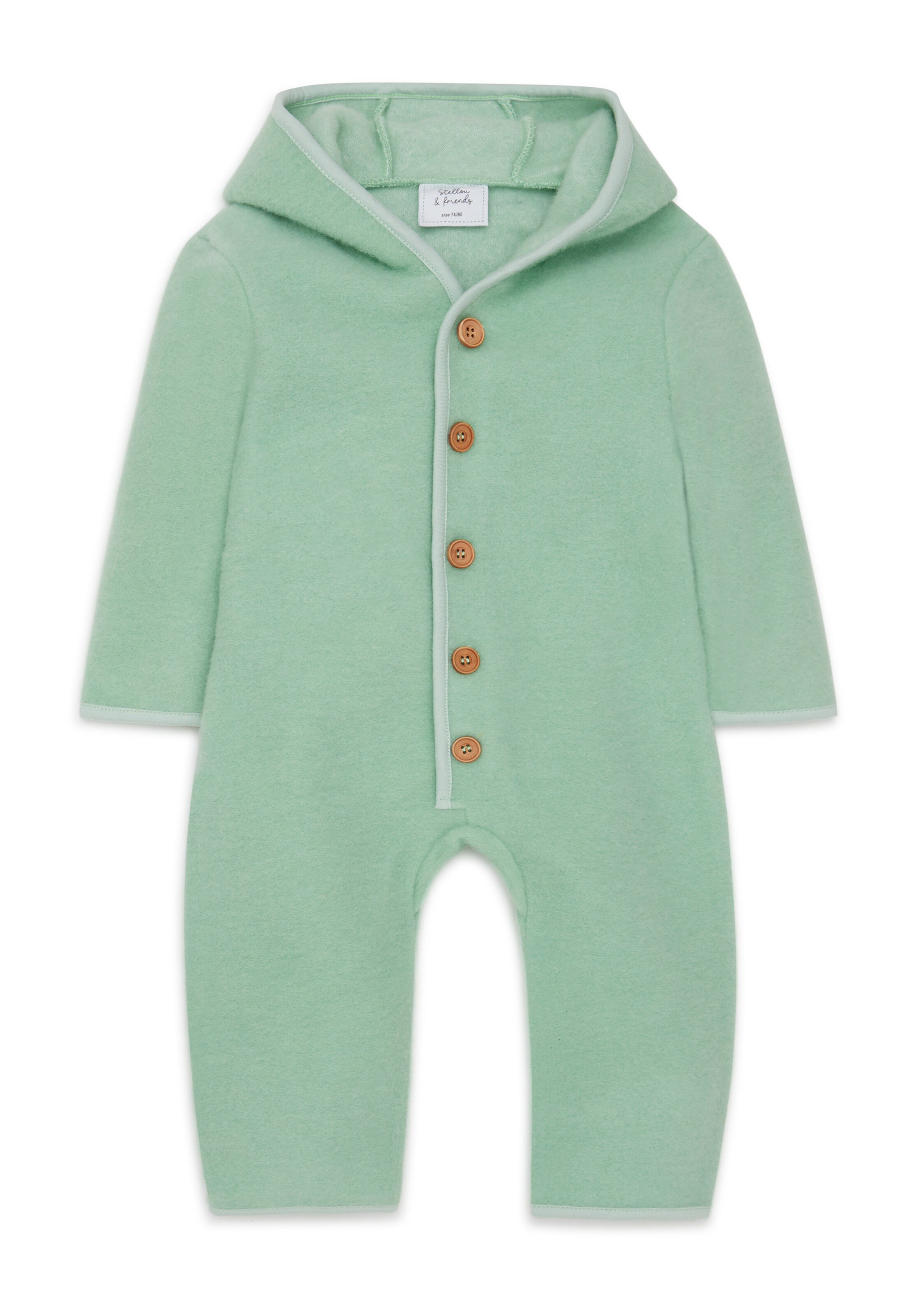 Tuta di Stellou & Friends in verde: frontale