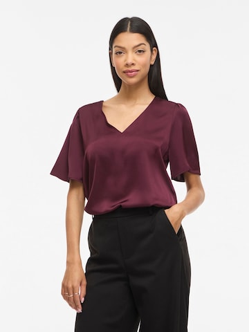 Camicia da donna 'VIEnna Ravenna' di VILA in rosso: frontale