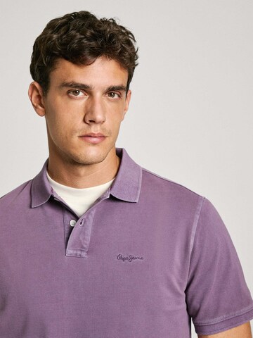 Pepe Jeans Poloshirt 'New Oliver' in Lila