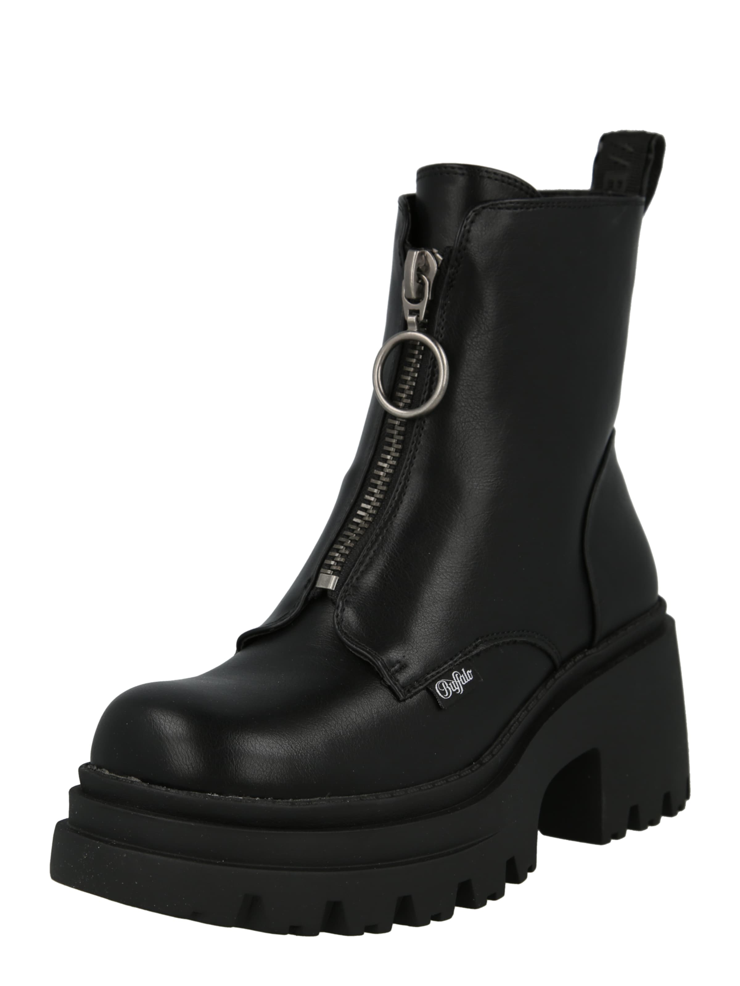 BUFFALO Rövid szárú csizmák 'BRAVR' - fekete: elől