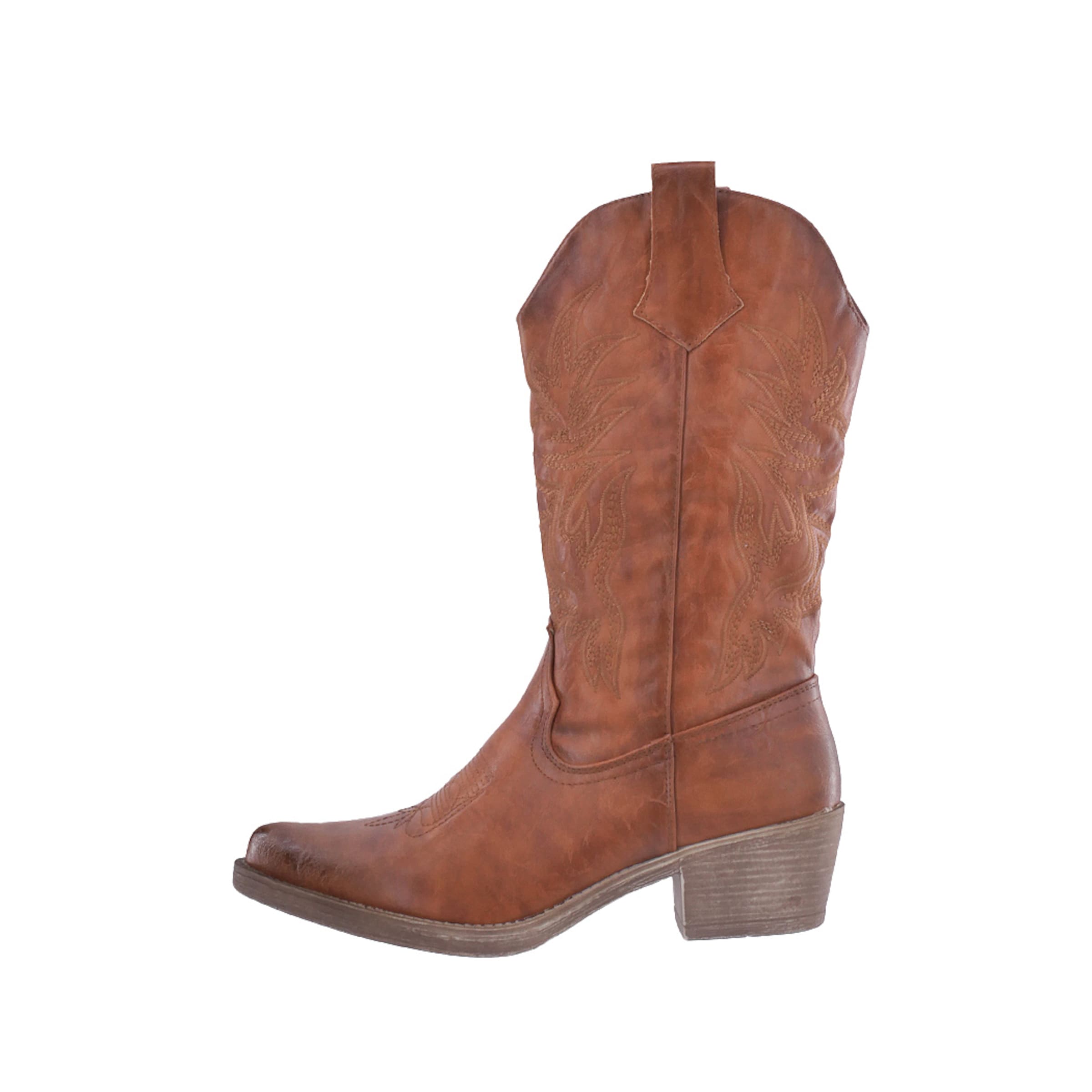 Elara Cowboylaarzen in Bruin