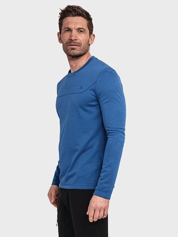 T-Shirt fonctionnel 'Circ Smue' Schöffel en bleu