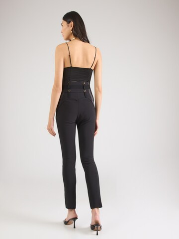 Coupe slim Pantalon Elisabetta Franchi en noir
