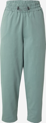 Loosefit Pantalon mazine en vert : devant