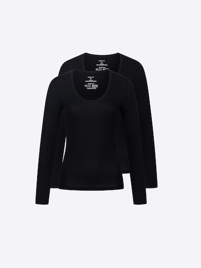 Erlich Textil T-shirt 'LIGHT TOUCH' en noir, Vue avec produit