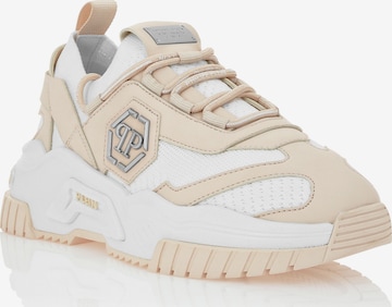 Philipp Plein Sneakers laag 'Predator' in Wit: voorkant