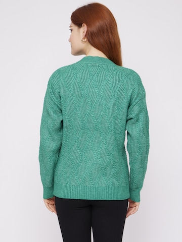 VICCI Germany Knit Cardigan in Green