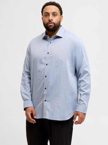 JACK & JONES Regular fit Overhemd in Blauw: voorkant