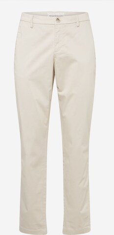 regular Pantaloni chino 'Olav' di Bruun & Stengade in beige: frontale