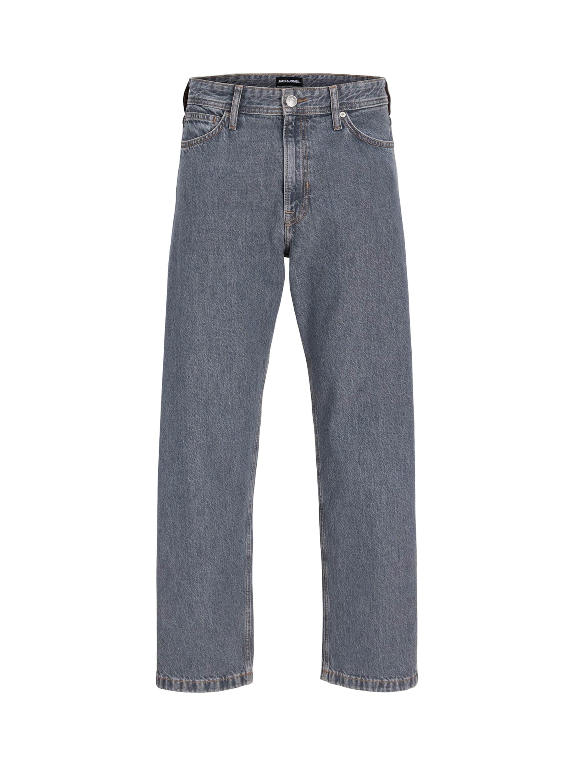 JACK & JONES Regular Jeans 'JJIEDDIE' in Grau: Vorderseite
