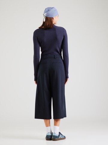 MSCH COPENHAGEN Wide Leg Laskoshousut 'Wilder' värissä sininen