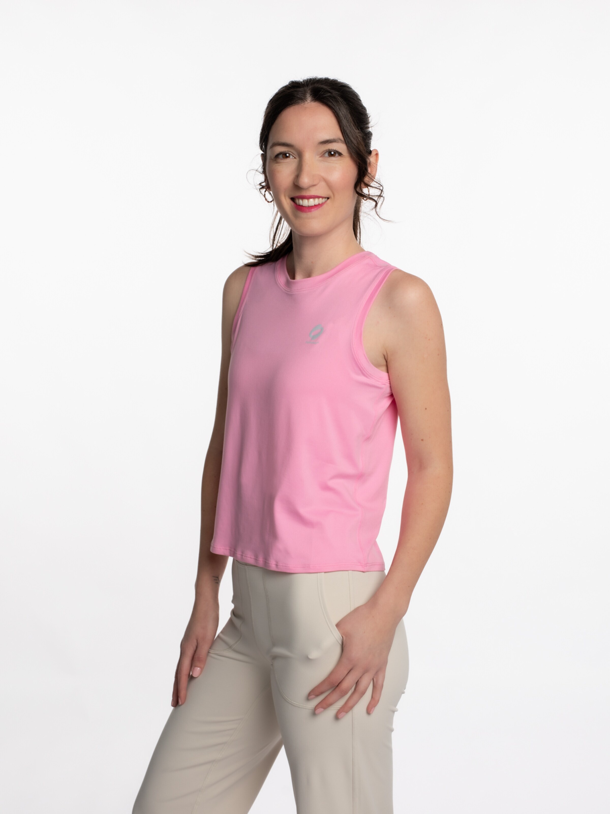 mymotus Sportovní top 'mymotu®, ladies top with details, YW11' – pink