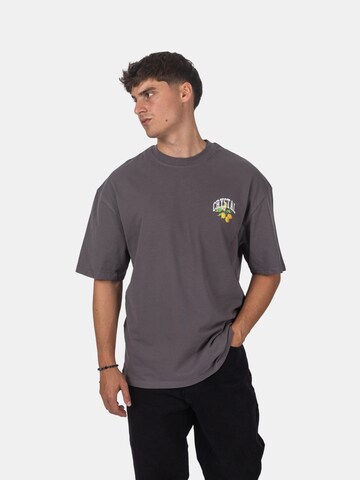 Crystal Paris Shirt 'Polo Club' in Grijs