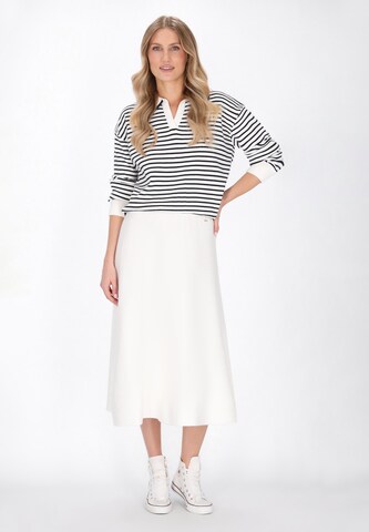 DreiMaster Maritim Skirt in White