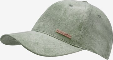 Cappello da baseball 'Canterbury' di chillouts in verde: frontale