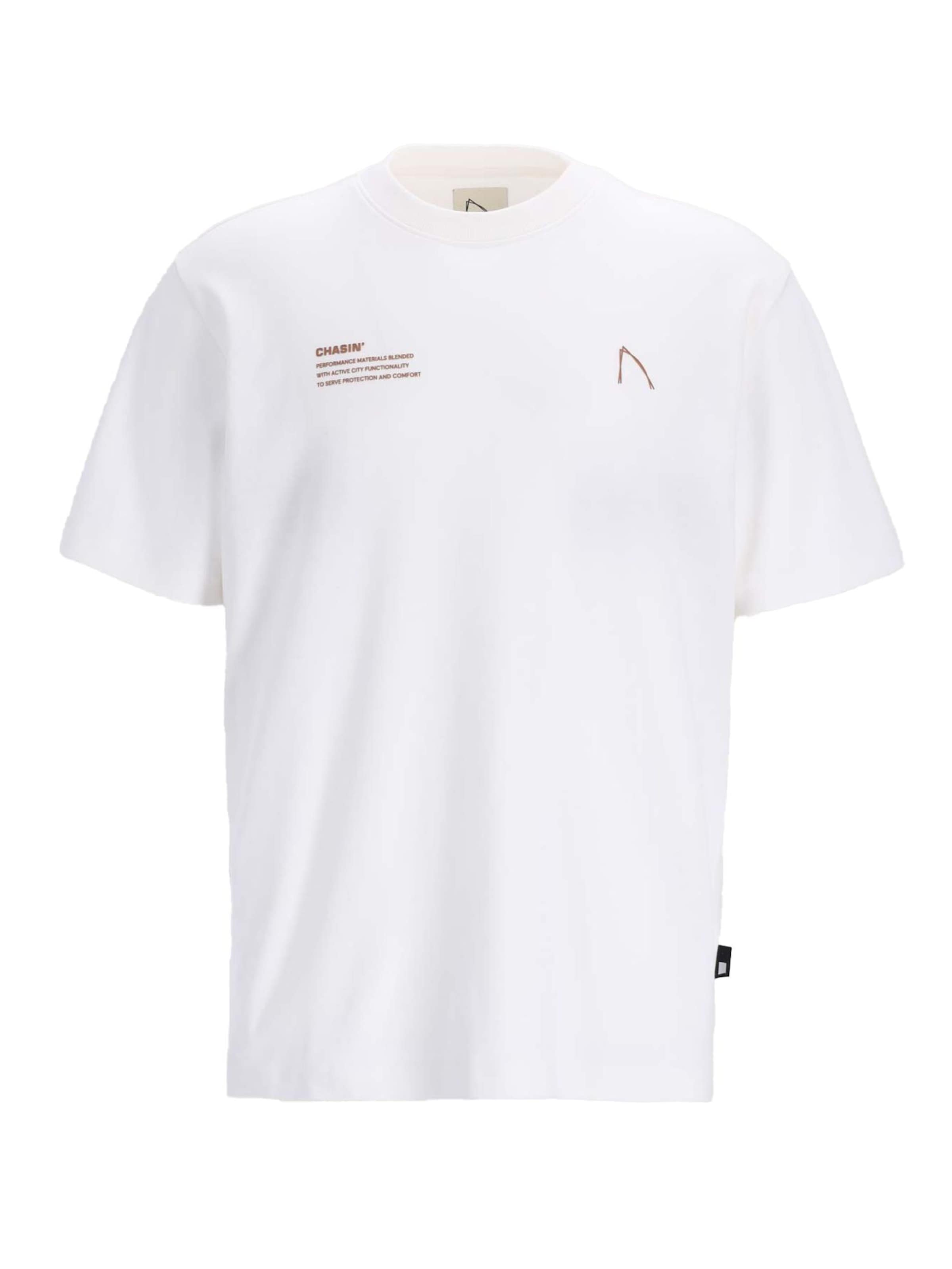 T-Shirt 'Reco' CHASIN' en blanc : devant