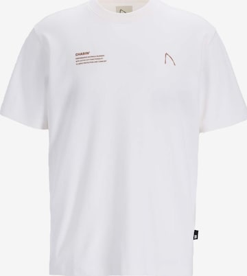 T-Shirt 'Reco' CHASIN' en blanc : devant