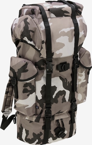 Brandit Backpack 'Military' in Grey: front