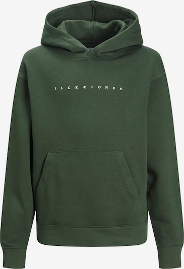 Jack & Jones Junior Sweatshirt i grøn / hvid, Produktvisning