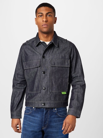 G-Star RAW Jacke 'Utility' in Grau: predná strana