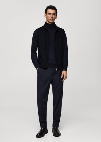 MANGO MAN Vest 'Sergueyv' in Blue