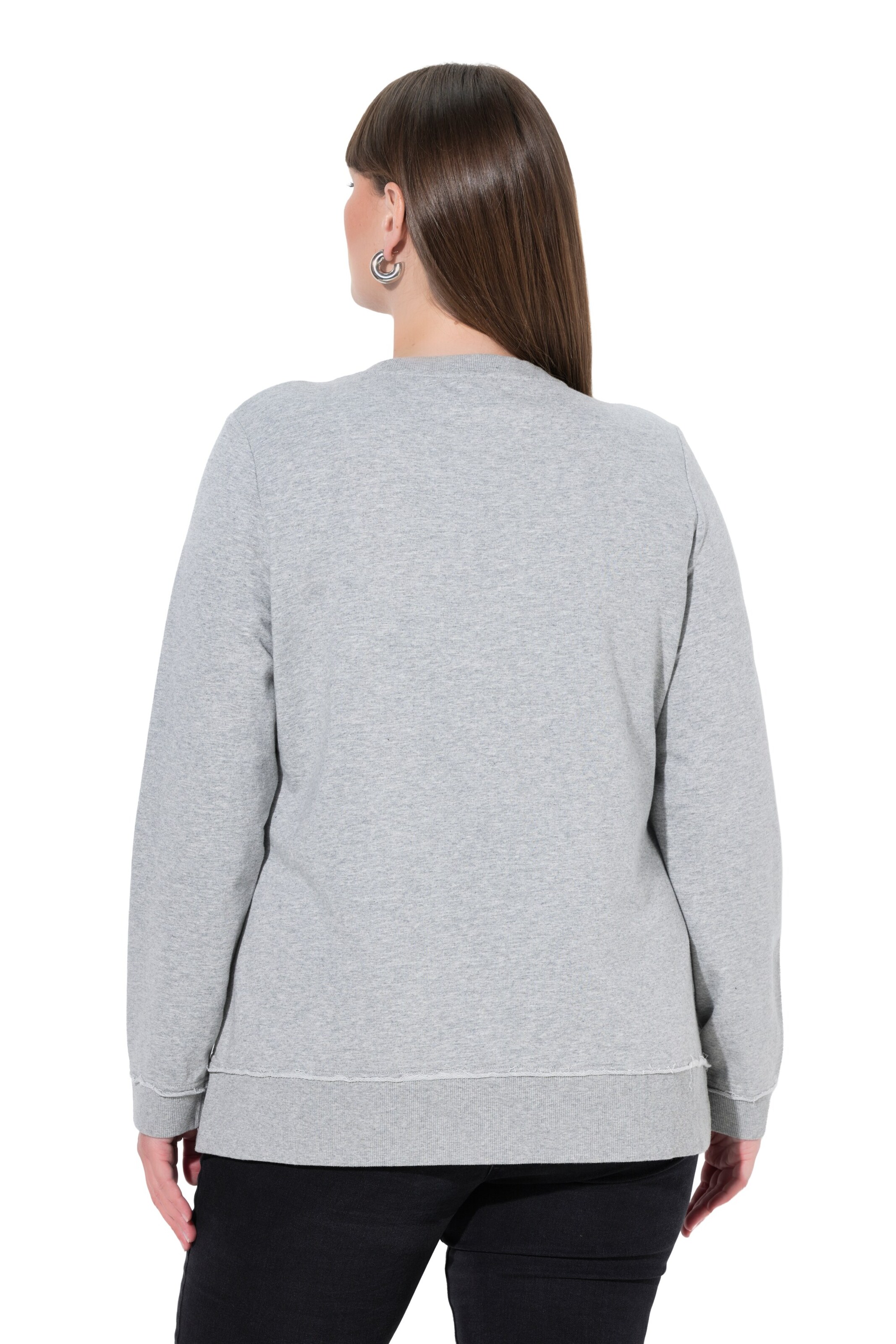 Ulla Popken Sweatshirt i grå