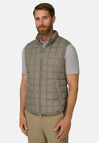 Gilet Boggi Milano en gris : devant