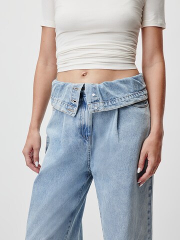 LeGer by Lena Gercke Regular Bandplooi jeans 'Donia Tall' in Blauw