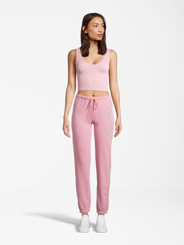 AÉROPOSTALE Tapered Bukser i pink