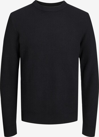 JACK & JONES Sweter 'Brody' w kolorze czarny: przód