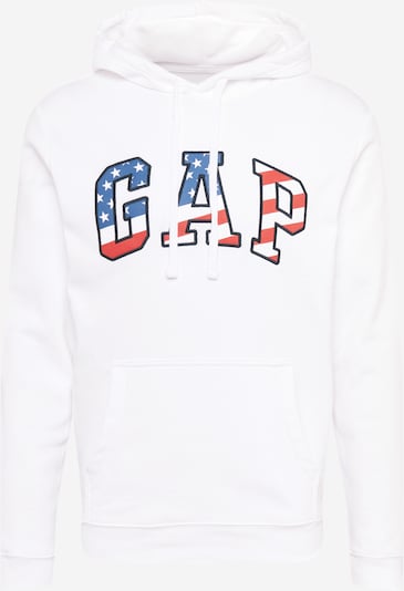GAP Sweatshirt em marinho / vermelho / branco, Vista do produto