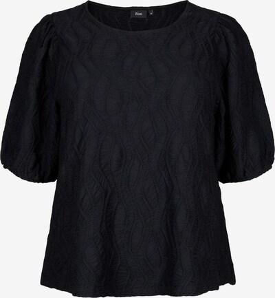 Zizzi Blusa 'ELOTUS' em preto, Vista do produto