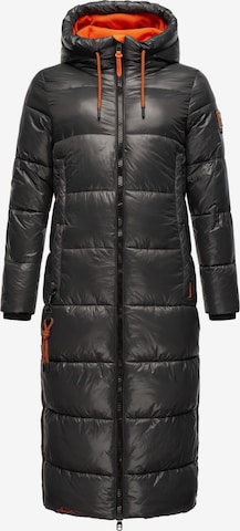 NAVAHOO Winter coat 'Schmuseengel' in Grey: front