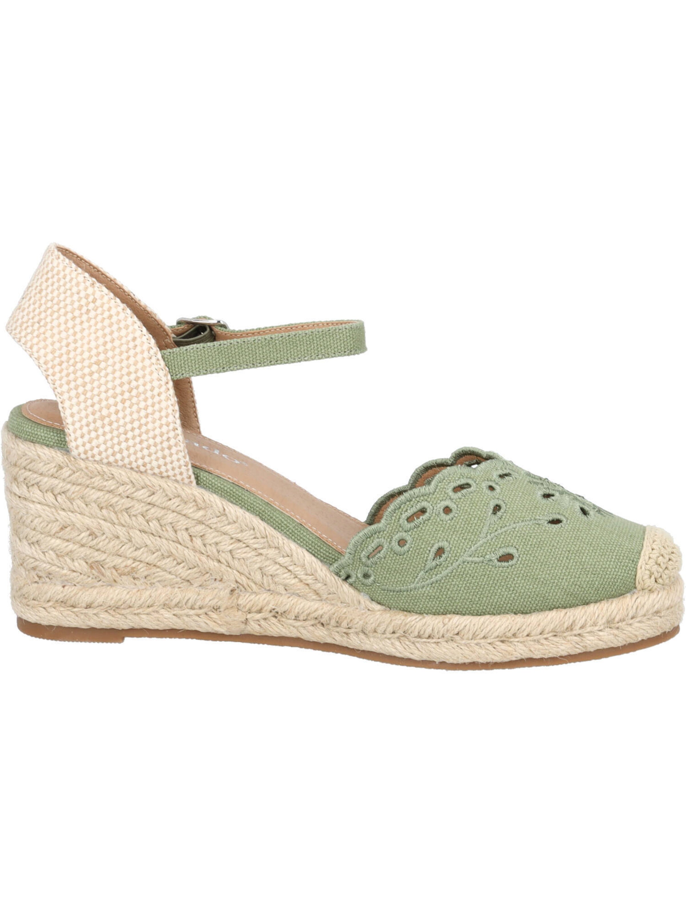 Palado Keilsandalette 'Enrona' in Grün