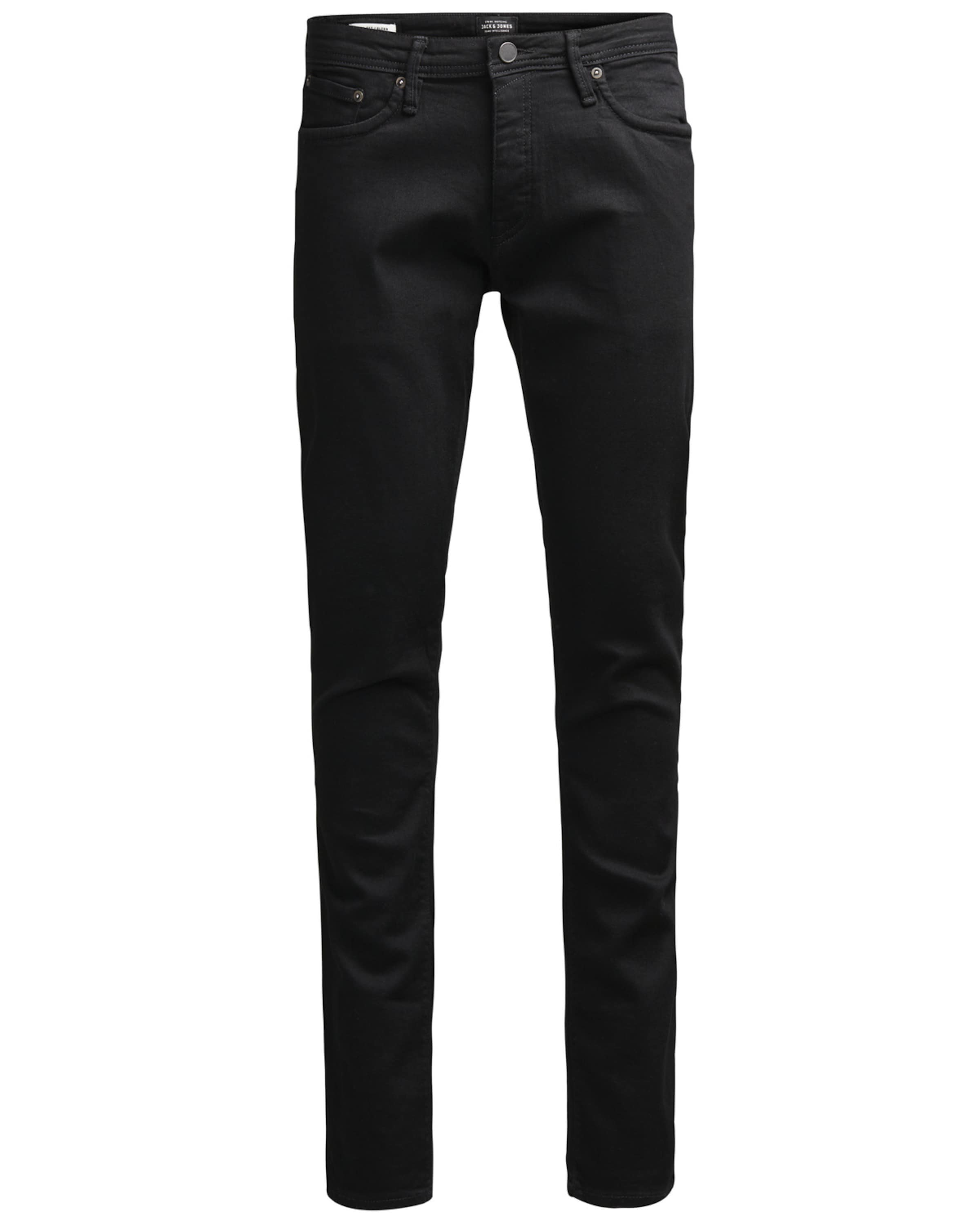 JACK & JONES Skinny Farmer 'Glenn Felix' - fekete: elől