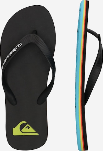 Flip-flops 'MOLOKAI' de la QUIKSILVER pe negru