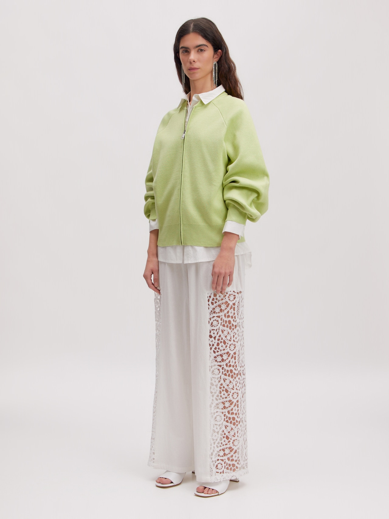 EDITED Nieuwigheden Broek 'Malu' Wit