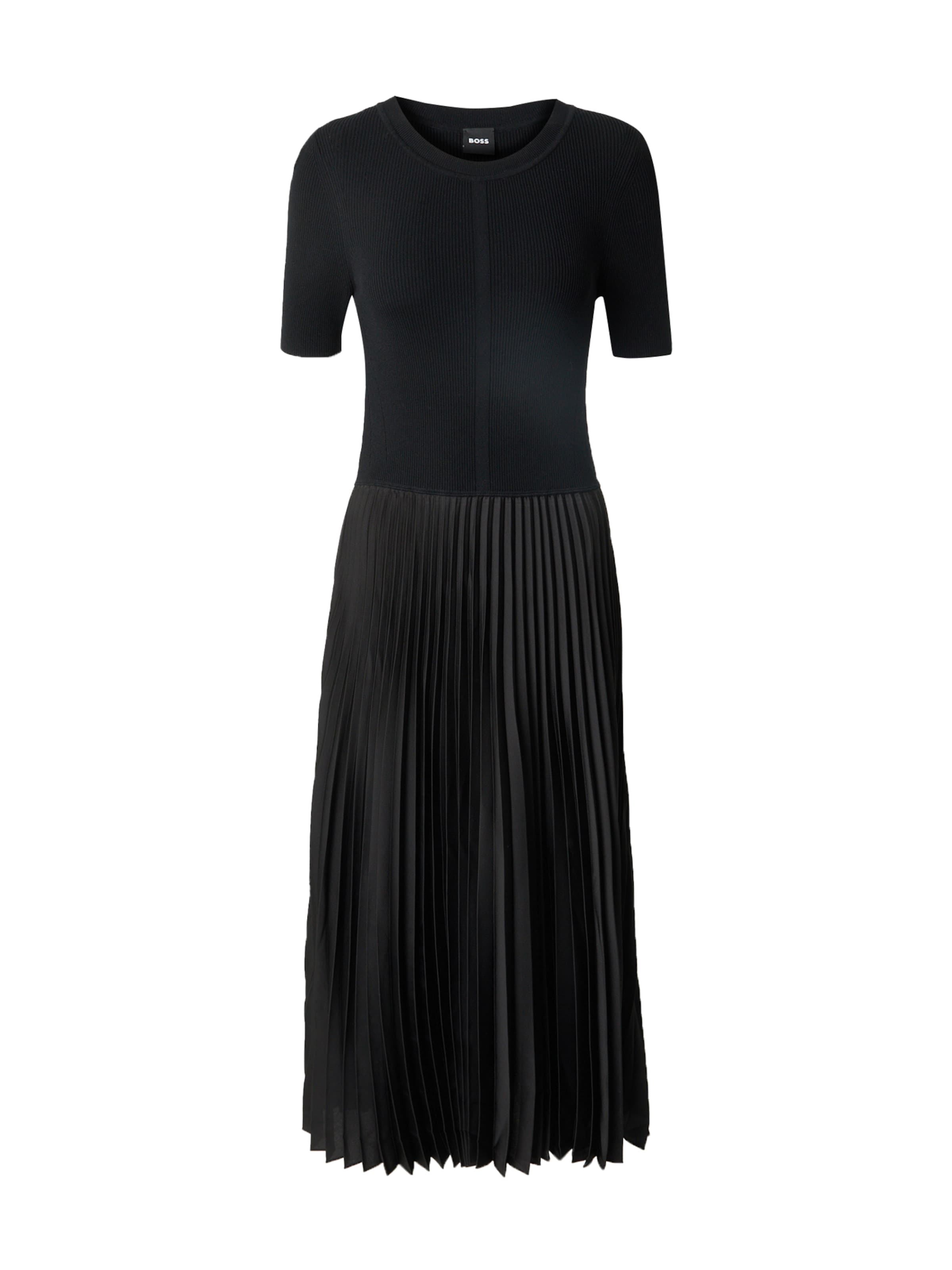 BOSS Klänning 'Fadridi' i svart: framsida